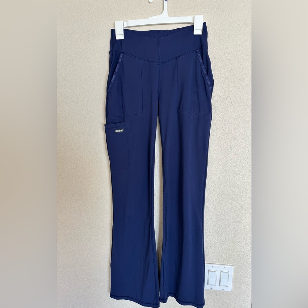 Grey's Anatomy Navy Boot Cut Scrub Pants